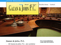PHILIP GAZAN website screenshot
