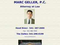 MARC GELLER website screenshot