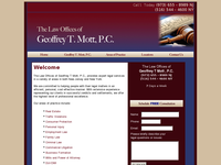 GEOFFREY MOTT website screenshot