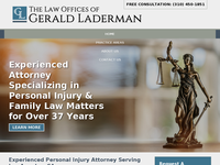 GERALD LADERMAN website screenshot