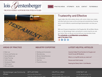 LOIS GERSTENBERGER website screenshot