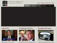 MARK GIANCOLA website screenshot