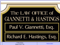 PAUL GIANNETTI website screenshot