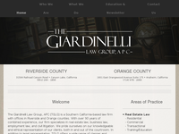JOHN GIARDINELLI website screenshot