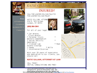 KATIE GILLIAM website screenshot