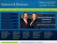 IRA GINGOLD website screenshot