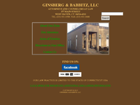 GARY GINSBERG website screenshot