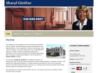 SHARYL GINTHER website screenshot