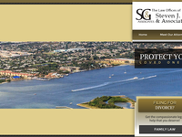 STEVEN GLAROS website screenshot