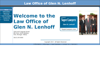 GLEN LENHOFF website screenshot