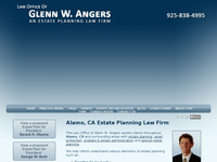 GLENN ANGERS website screenshot