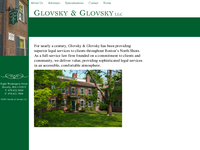 JOHN GLOVSKY website screenshot