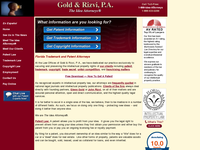 GLENN GOLD website screenshot