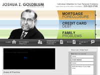 JOSHUA GOLDBLUM website screenshot
