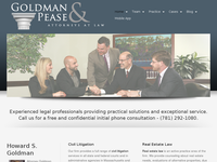 HOWARD GOLDMAN website screenshot