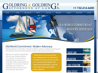 ERIC GOLDRING website screenshot
