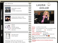 LAURA GOLUB website screenshot