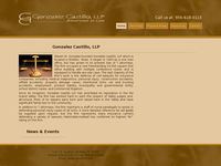 STEVEN GONZALEZ website screenshot