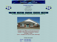 LEVI GOOSSEN website screenshot
