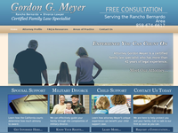 GORDON MEYER website screenshot