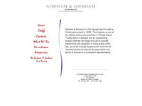 BRADFORD GORHAM website screenshot