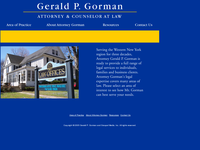 GERALD GORMAN website screenshot