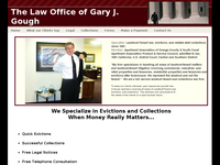 GARY GOUGH website screenshot