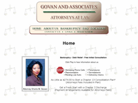 SHEILA GOVAN website screenshot