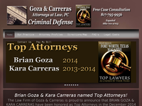 KARA CARRERAS website screenshot