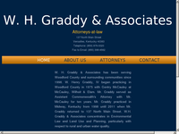 WILLIAM GRADDY IV website screenshot
