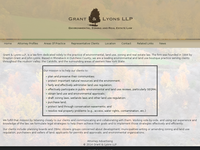 DRAYTON GRANT website screenshot