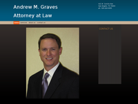 ANDREW GRAVES website screenshot
