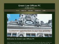 WILLIAM GREEN website screenshot