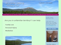 JENNIFER GREENE website screenshot