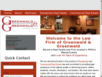 ALAN GREENWALD website screenshot