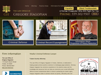 GREG HAGOPIAN website screenshot