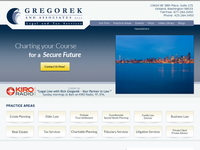 RICK GREGOREK website screenshot