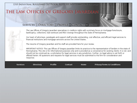 GREGORY JAVARDIAN website screenshot