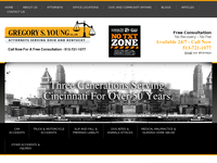 GREGORY YOUNG website screenshot