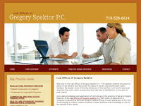 GREGORY SPEKTOR website screenshot