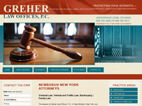 WARREN GREHER website screenshot