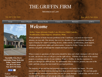 WADE GRIFFIN website screenshot