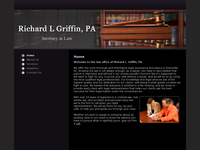 RICHARD GRIFFIN website screenshot