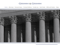 JOHN GRIMM website screenshot