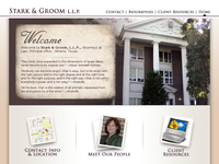 ANDREA GROOM website screenshot