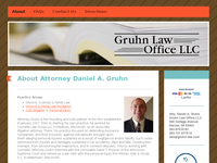 DANIEL GRUHN website screenshot