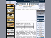 JEFF GUERRIERO website screenshot