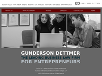 BOB GUNDERSON website screenshot