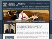 STEPHEN GUSTITIS website screenshot