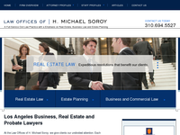 H MICHAEL SOROY website screenshot